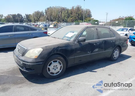 2002 Lexus Ls 430 from USA, damaged, VIN JTHBN30F720085145